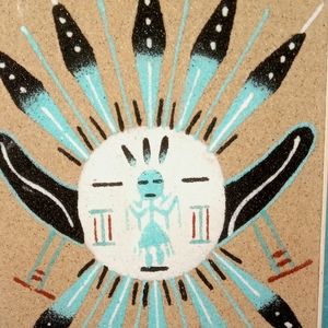 Authentic Navajo Sand Painting
